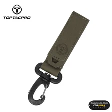 TOPTACPRO Tactical Hanger Hook Clip Anti-lost Holder Hanging Buckle for Belt MC