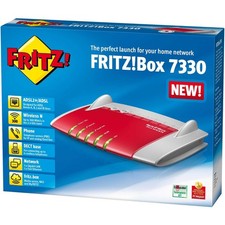 AVM FRITZBox 7330 ADSL2+ DSL VOIP Modem Gigabit Router  300 Mbit/s 2-4Ghz NAS