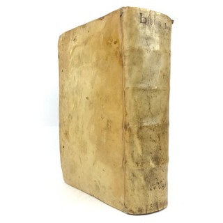 BIBLIA SACRA 1602 Trad. Tremellius / Théodore de Bèze VÉLIN XVIIe