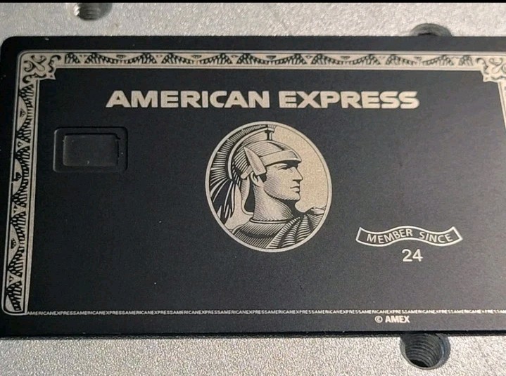  American Express AMEX METAL Black Card *Novelty Card* READ DESCRIPTION*