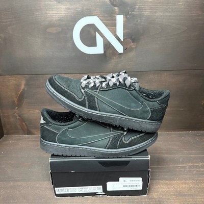 Jordan 1 Retro Low OG SP Travis Scott Black Phantom (Pre-Owned) - DM7... Size 12