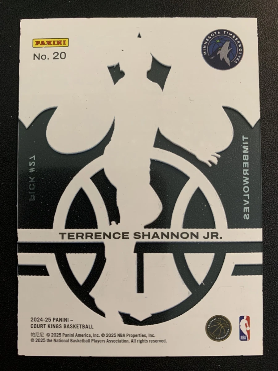 2024-25 Panini Court Kings - Acetate Rookies #20 - Terrence Shannon Jr.