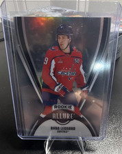 Upper Deck 2025-26 Allure Black Rainbow Rookie Ryan Leonard #101 Capitals