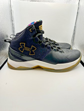 Under Armour Curry 2 ELITE Limited Edition Size 7Y Steph Curry Shoes Black/Gold