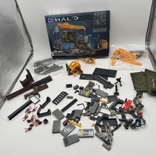 MEGA Halo Infinite Floodgate Firefight Building Set 4 Figuras Construcción Parcial LEER