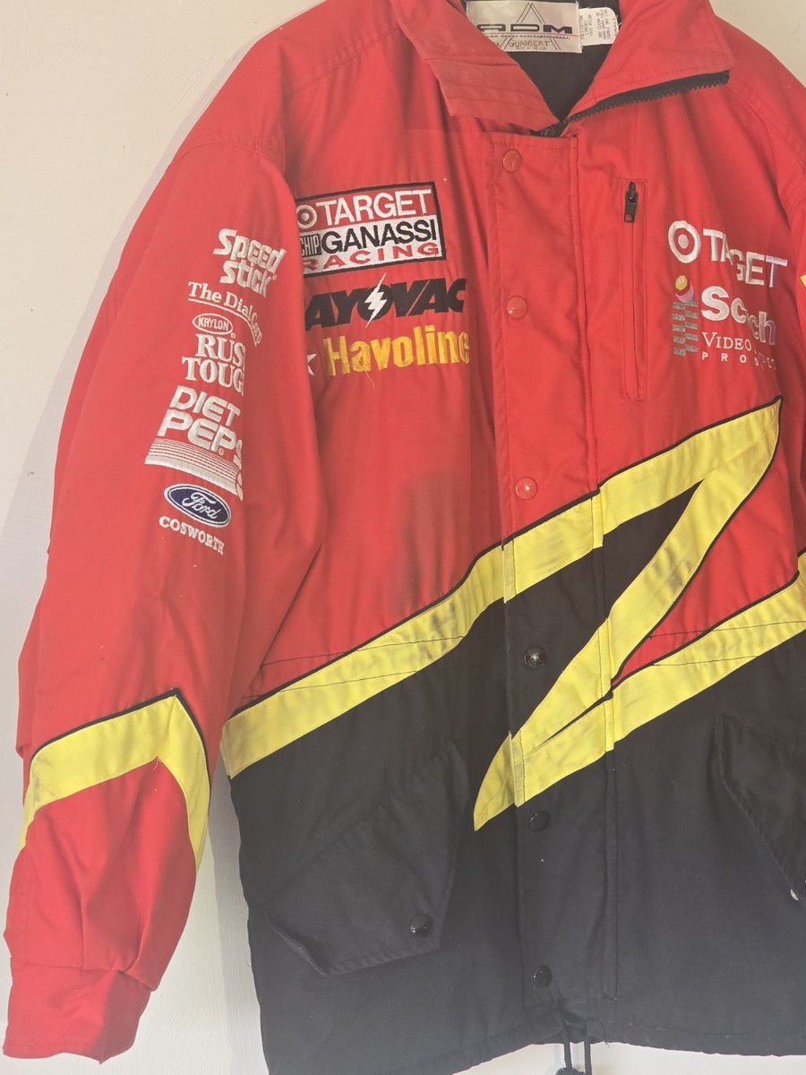 Bryan Herta Chip Ganassi Official Indy Car Racing Crew Vntg Jacket
