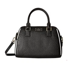 Kate Spade Prospect Place Small Pippa Satchel Bag, black, One Size PXRU6626-001