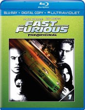 The Fast and the Furious Blu-ray, 2001 NEW SEALED