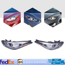 2014-2016 Hyundai Elantra Right Side Halogen Headlight with LED DRL