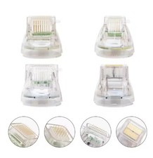 Consumables 10 25 64 Pins Nano RF Cartridge Tip Head For Fractional Machine