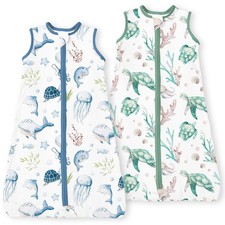 Sleep Sack 2T-3T-4T, Light Wearable Blanket Baby Sleeping Bag with 2-way Safe...