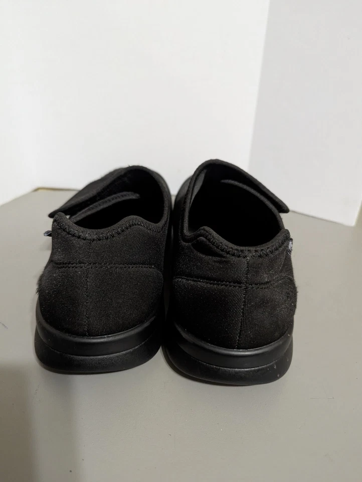 Propet Men's Size 10 XX (5E) Cush N Foot Diabetic Slippers, Black - Image 4 of 4