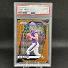 2024 Panini Prizm J.J. McCarthy #400⚡️ORANGE LAZER PRIZM ROOKIE⚡️PSA 10 GEM⚡️