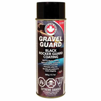  Dominion Sure Seal SVG124US Gravel Guard, 503 g Can, Black, Aerosol, Coarse Tex