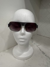 Vintage Oversized Yves Saint Laurent YSL Sunglasses Silver