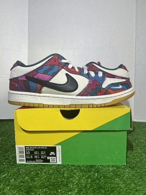 Size 10 - Nike Dunk Low Pro SB x Parra Abstract Art 2021