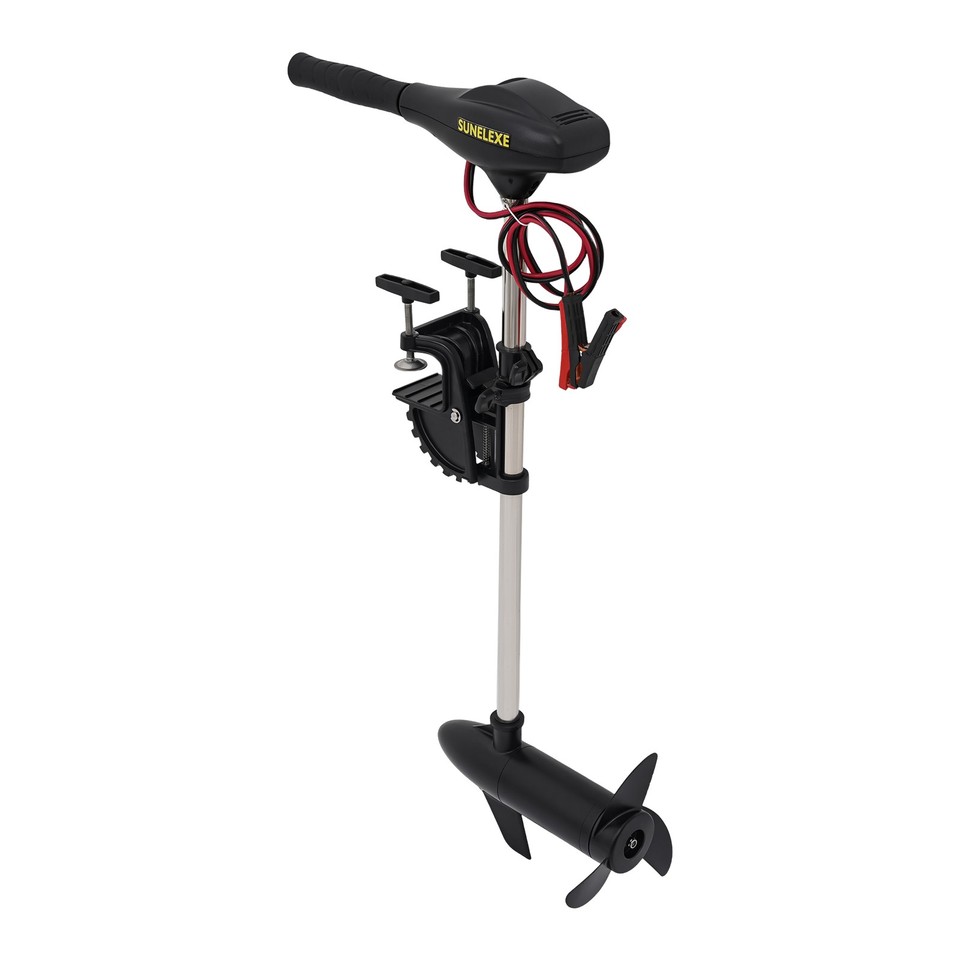 12V 40lbs Electric Outboard Motor Brush Trolling Motor Fishing Boat ...