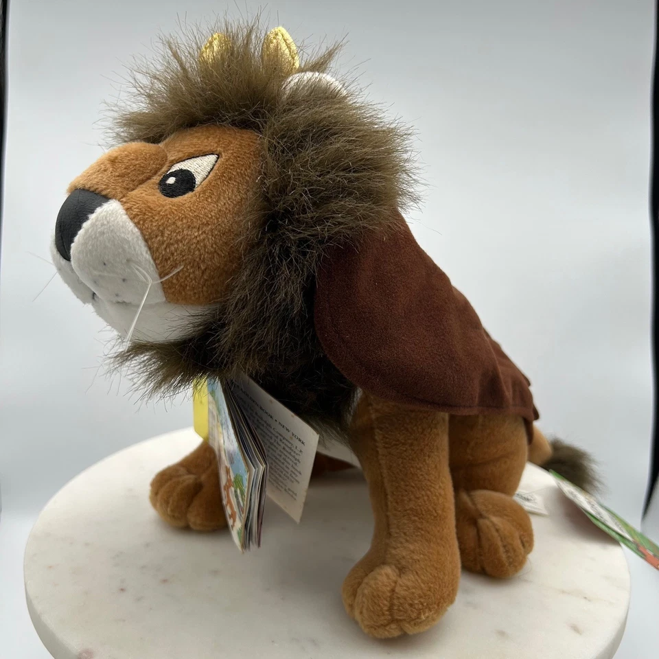 1998 Island of the Misfit Toys “KING MOONRACER” 12" Leão de Pelúcia-CVS-com Livro - Imagem 2 de 4