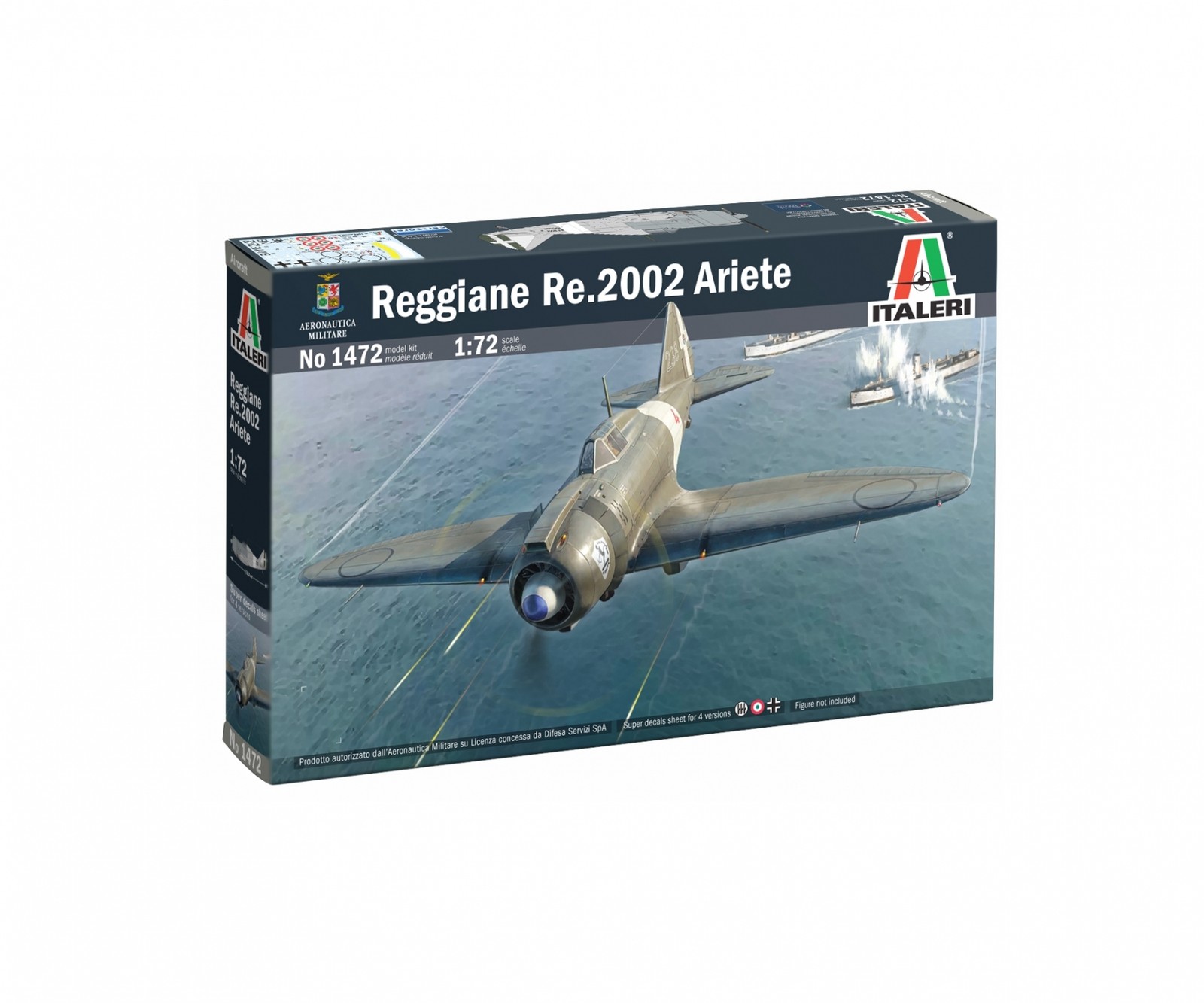 Italeri 1472 - 1:72 Reggiane Re.2002 Ariete - New