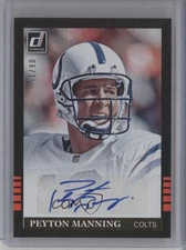 2015 Donruss Throwback Rookies 1985 Signatures 6/15 Peyton Manning Auto HOF 0g4