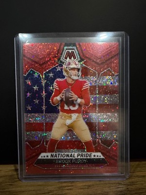 2024 Panini Mosaic - National Pride Brock Purdy #255 Red Sparkle Prizm