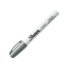 Silver Marking Pen Medium Point Oil Based Quick Drying Opaque Paint Marker