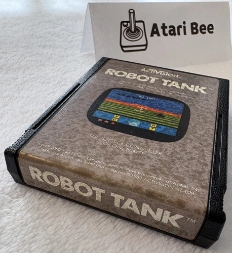 TESTED Robot Tank VGC 1983 Atari 2600 by Activision Cartridge - Video
