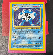 Pokemon TCG Poliwrath Base Set 2 Holo Rare 15/130 90 HP Stage 2 2000 on eBay