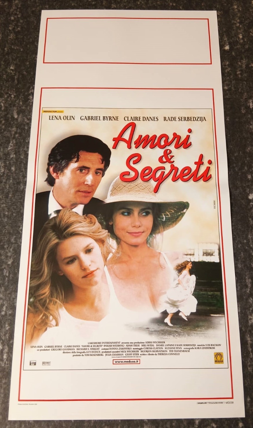 Locandina originale film Amori & segreti (1998) - Regia di Theresa Connelly