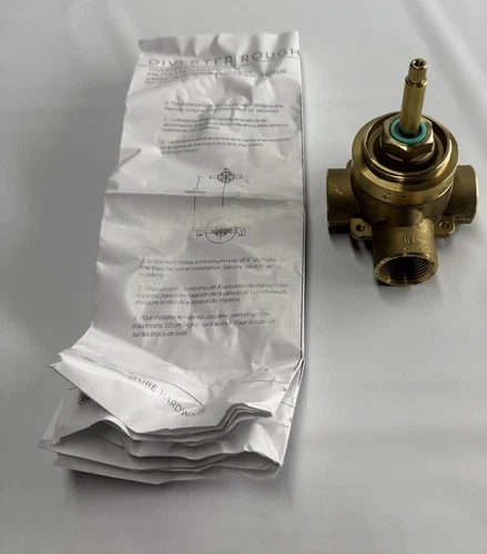 SIGNATURE HARDWARE SH6103 Divertor Rough in 3/4" 6 Way Transfer Valve - (NEW) - Picture 1 of 7
