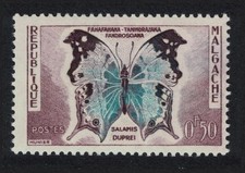Malagasy Rep. Butterfly  Salamis duprei  1960 MNH SG#9 MI#447 Sc#308