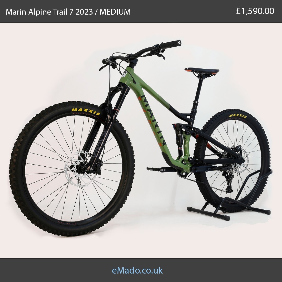 Marin Alpine Trail 2023 MEDIUM Full Suspension RRP