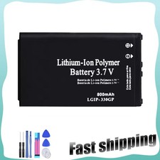 for LG LGIP-330G 800mAh Li-Polymer Cell Phone Battery For LG KF300 Flip
