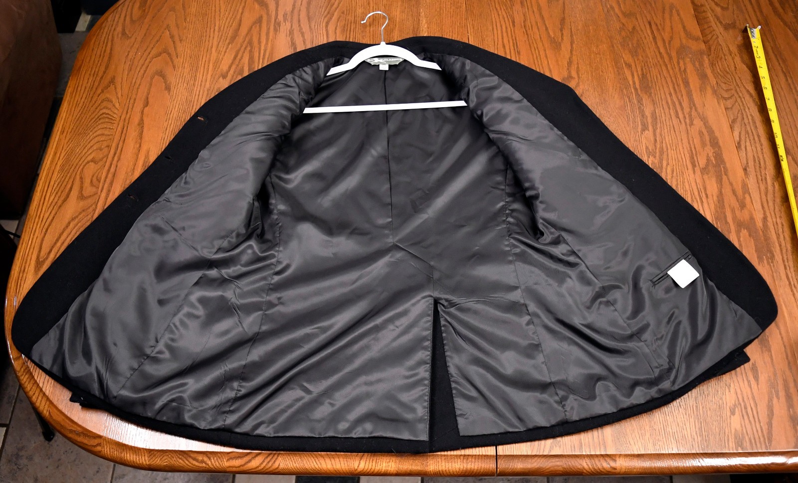 RJ Classics Fairfield melton black hunt coat jacket ladies USA 12R $369