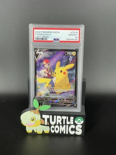 Pikachu V TG16/TG30 SWSH: Lost Origin Trainer Gallery PSA 10 Gem Mint CLEAN