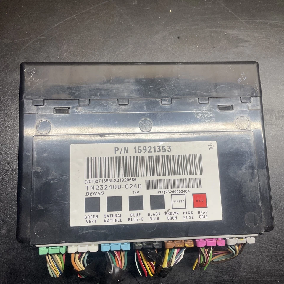 2009 CHEVROLET IMPALA OEM Body Control Module BCM 15921353 - Image 3 of 4
