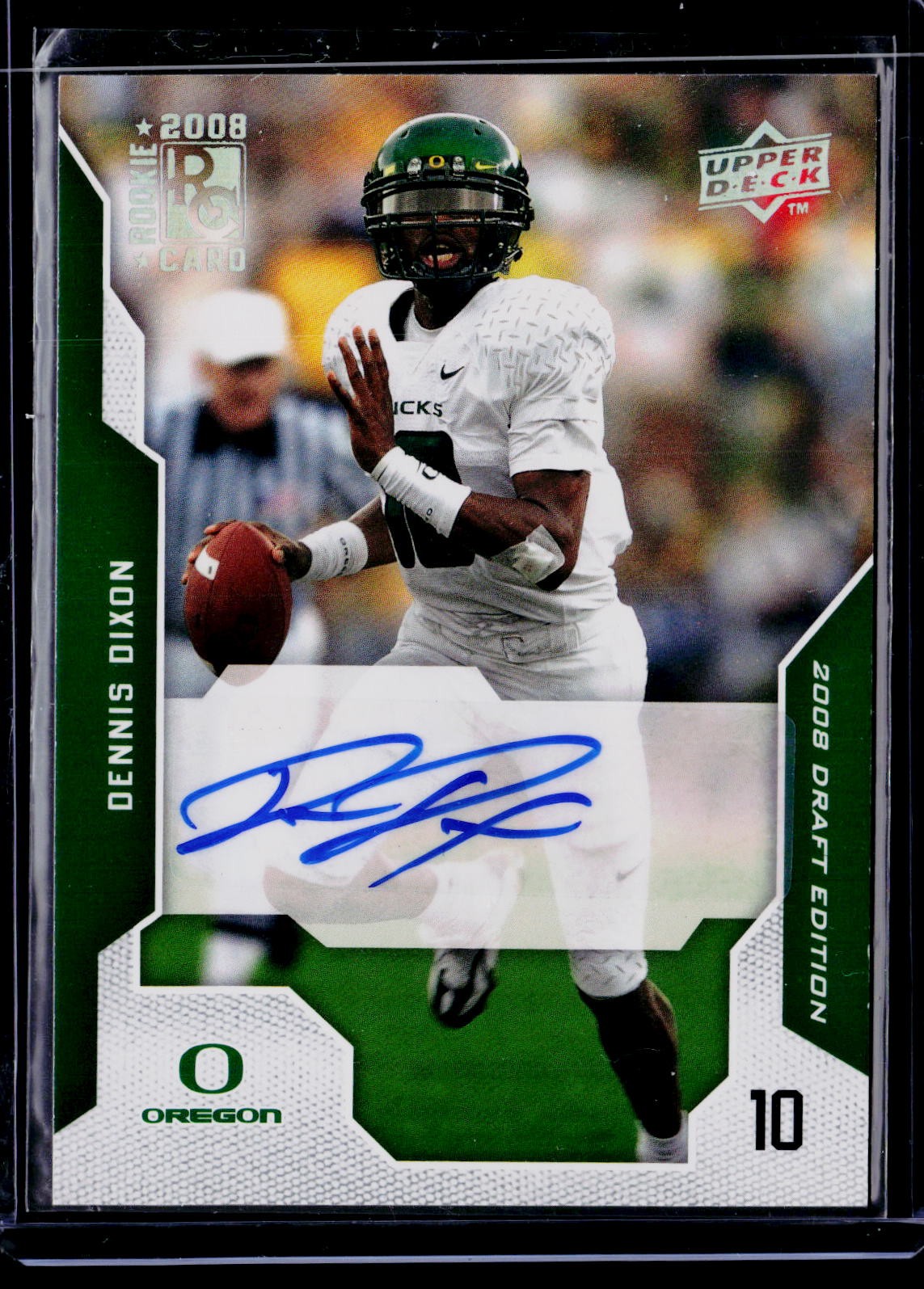 Dennis Dixon Upper Deck Draft Edition #24 Base