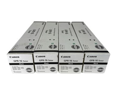 Canon GPR-16 Genuine Black Toner Cartridge 9634A003 New Sealed (Lot of 4)