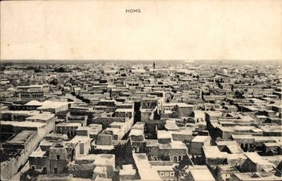 Ak Hims Homs Syrien, Gesamtansicht - 4924445