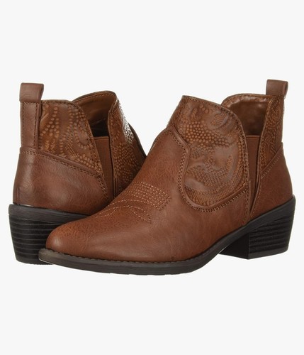 Easy Street Damengröße 7,5 M Legend Stiefelette hellbraun Westen NEU Cowgirl