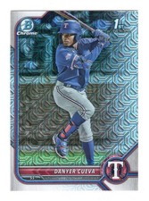 2022 Bowman Chrome Danyer Cueva 1st Bowman RC Mojo Refractor #BCP-173