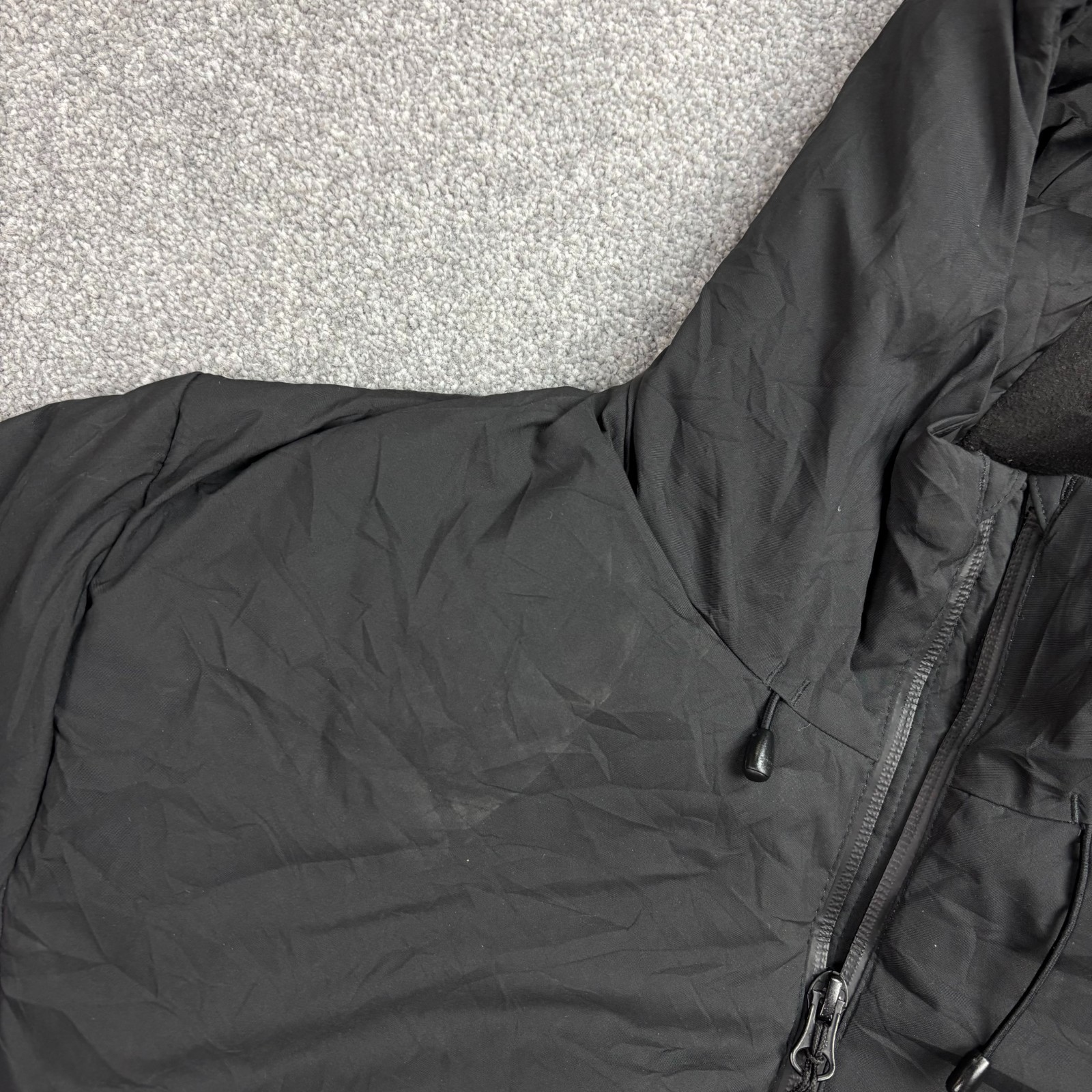 Patagonia Jacket Womens X Large Black Jackson Glacier Down Parka Puffer Lady* image 4