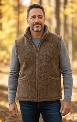 Wollweste MERINO Schurwolle 100% Merinowolle. Handarbeit . Made In Germany 