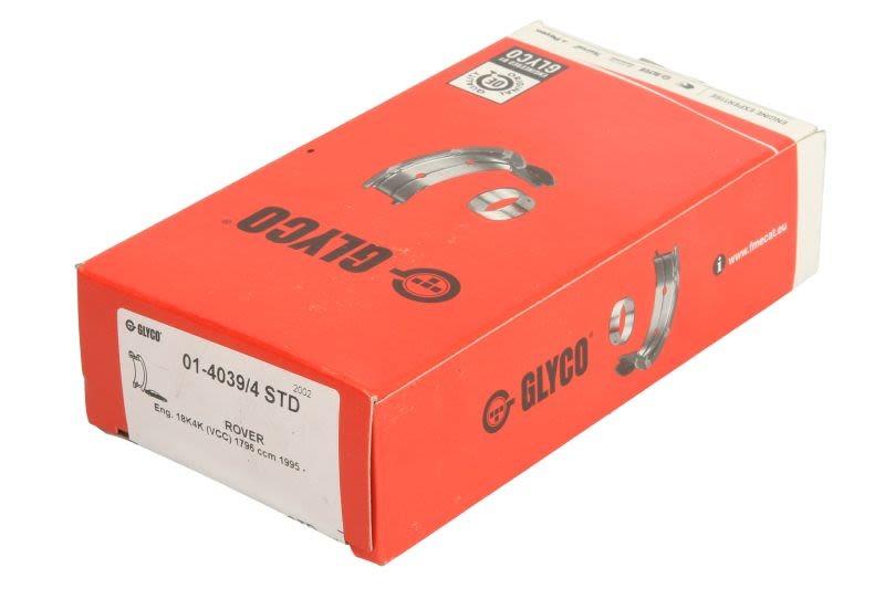 Coussinet de bielle GLYCO 01-4039/4 évite le claquement moteur MG ZR 1.8