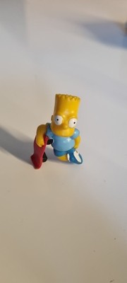 THE SIMPSONS Bart Figur Skateboard FOX Nostalgie Kein Homer Marge Lisa