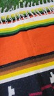 Vintage Wool Blend Rug Red Orange 7' x 4' Home Decor  — photo 4