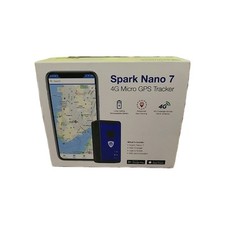 BrickHouse Security Spark Nano 7 LTE Micro GPS Tracker - Black/Blue   M-SN 
