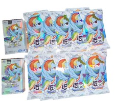 2 Enterplay My Little Pony 15th Anniversary Collector Box and 10 blister packs