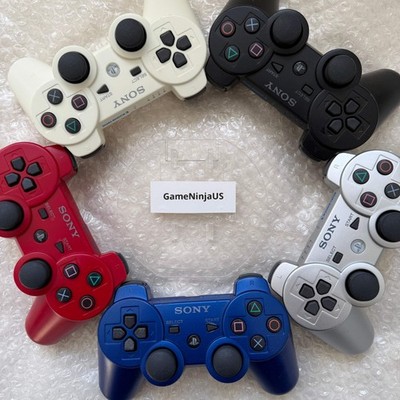 Sony Playstation 3 Controller PS3 DualShock 3 + Sixaxis OEM Genuine Authentic