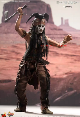 Hot Toys The Lone Ranger Tonto 1/6 Collectible Action Figure for